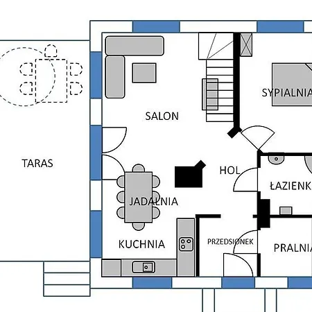 Dom Nad Jeziorem Lewinko Kaszuby Poblocie