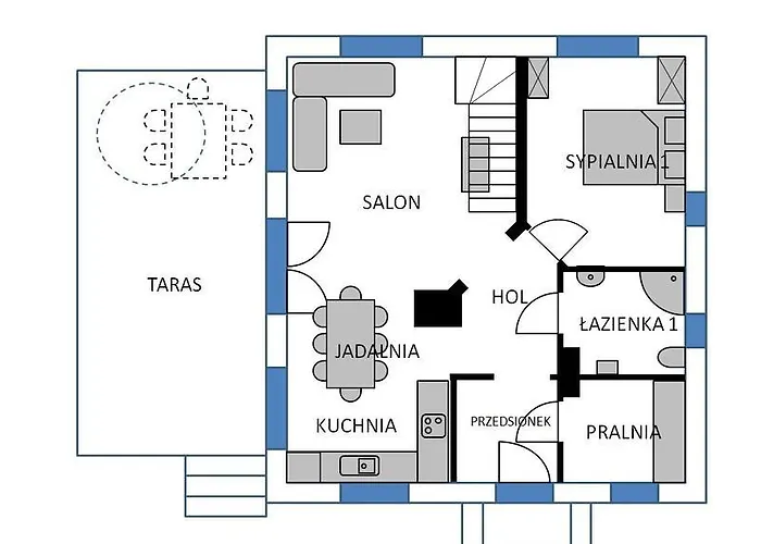 Dom Nad Jeziorem Lewinko Kaszuby Poblocie